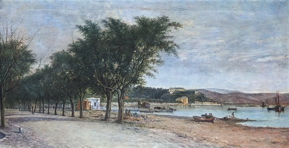 La marina, viale san Vito a La Spezia